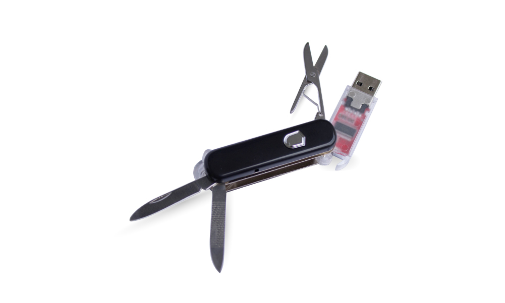 Usb 8Gb Suizo De Metal