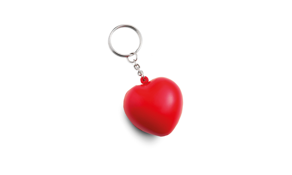 Corazón Llavero Antiestrés