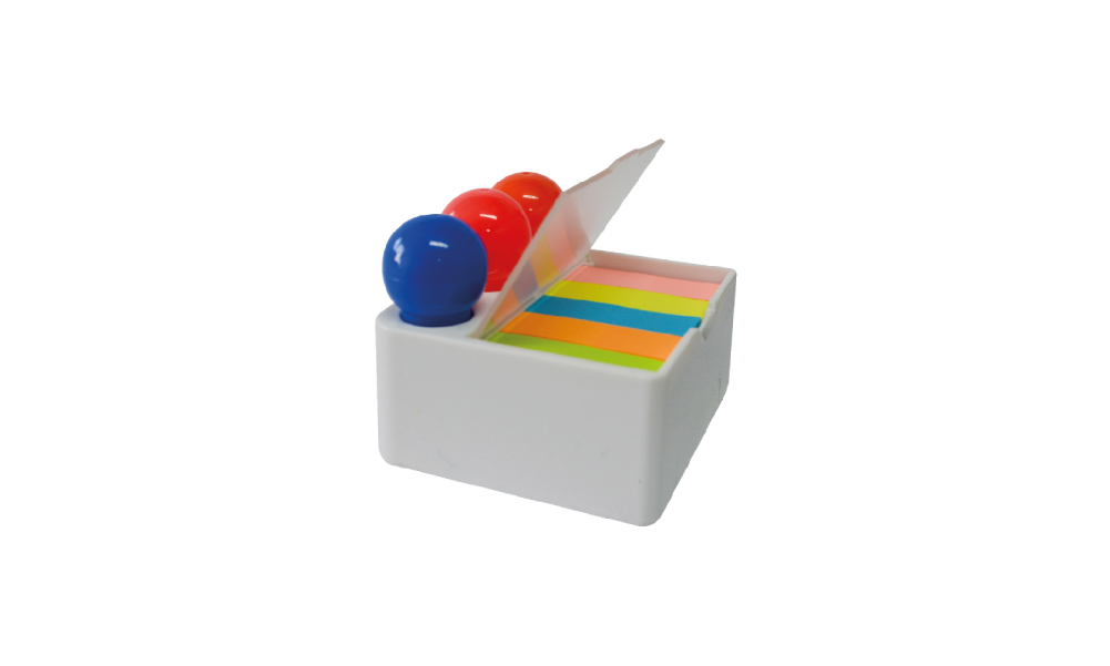 Resaltador Bolita Con Post It