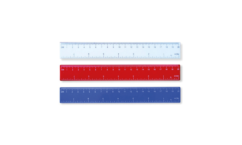 Regla Plástica 20 Cm