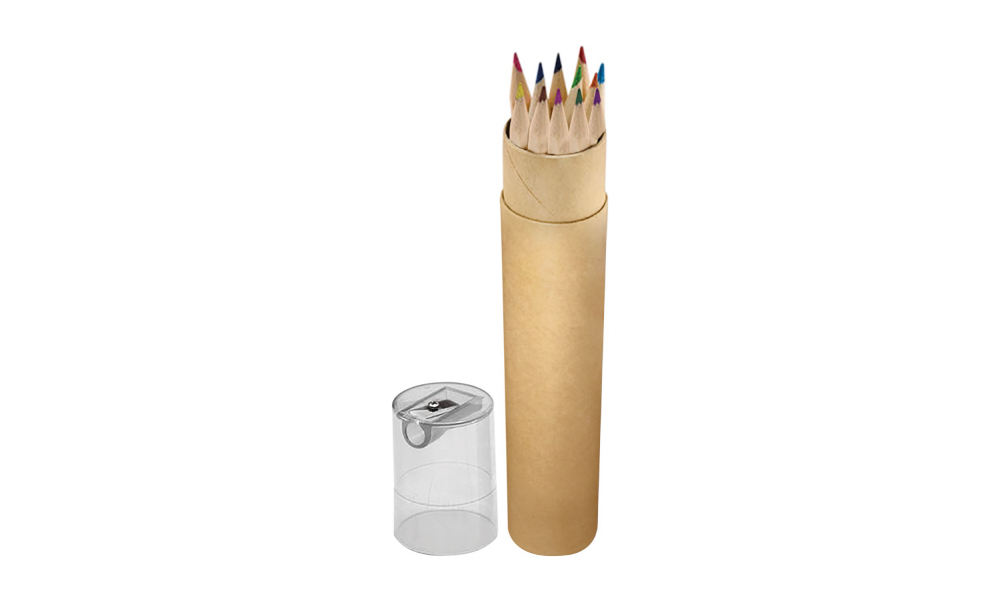 Estuche De Colores Con Tajador