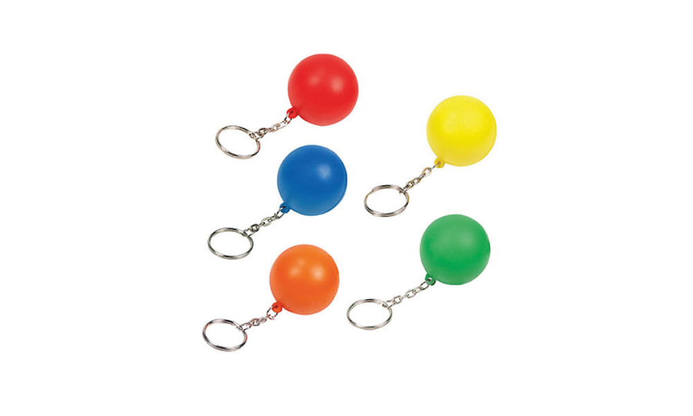 Llavero Pelota Antiestrés