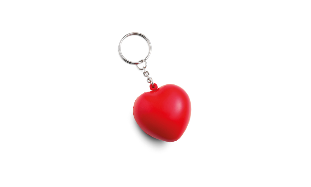 Corazón Llavero Antiestrés