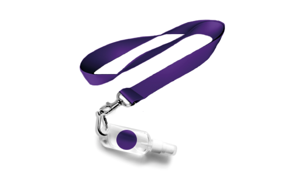 Lanyard Con Atomizador Con Alcohol