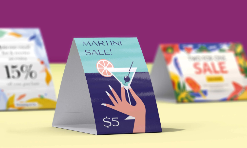 Tent cards