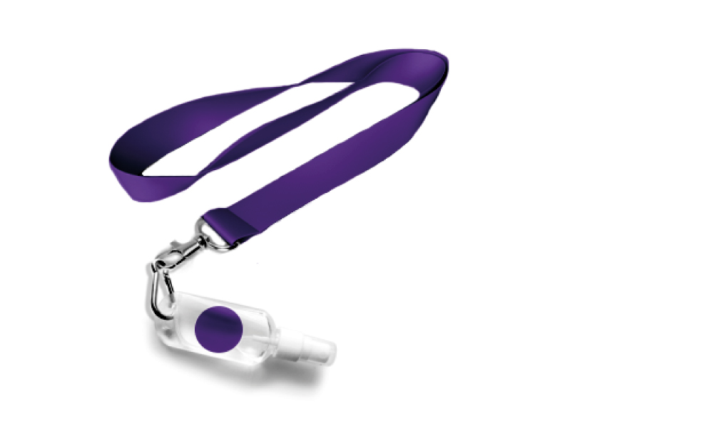 Lanyard Con Atomizador Con Alcohol