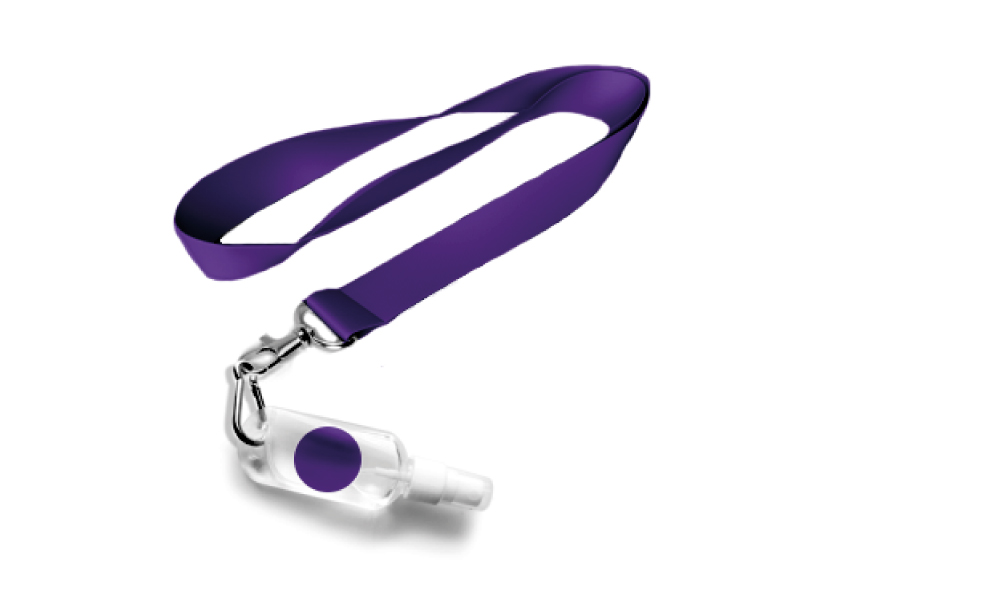 Lanyard Con Atomizador Vacío