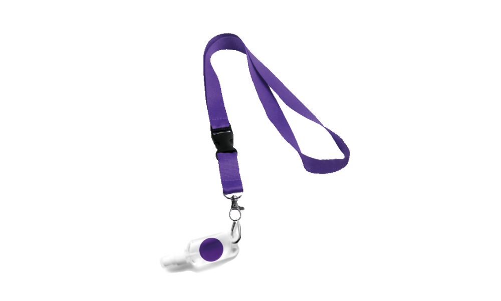 Lanyard Con Atomizador Con Tip Top Con Alcohol